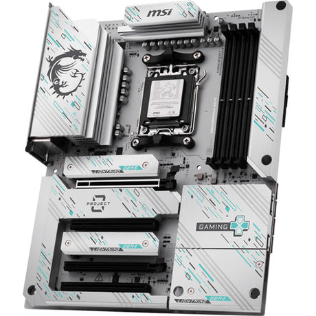 MSI B850 Gaming Plus WiFi PZ Sockel AM5 Mainboard (RAID, 5G LAN, WiFi 7, Bluetooth 5.4, Sound, ATX)