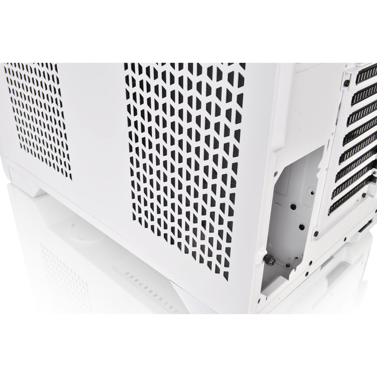Thermaltake View 51 tg Snow Argb Edition Midi-Tower-Gehäuse (weiß | 4x USB-A | 1x USB-C | RGB | Fenster)