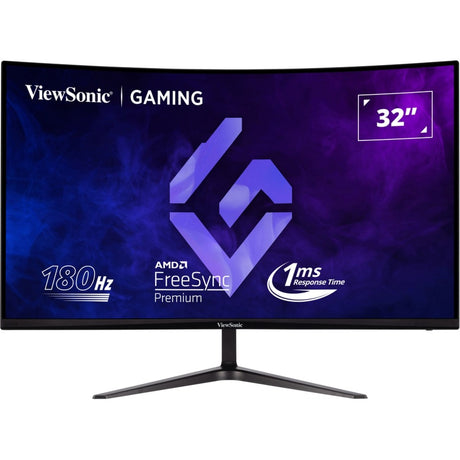 Viewsonic vx3218c-2k 32 gebogener Gaming-Monitor (schwarz, 2x HDMI, 1x Display-Port, 180 Hz)