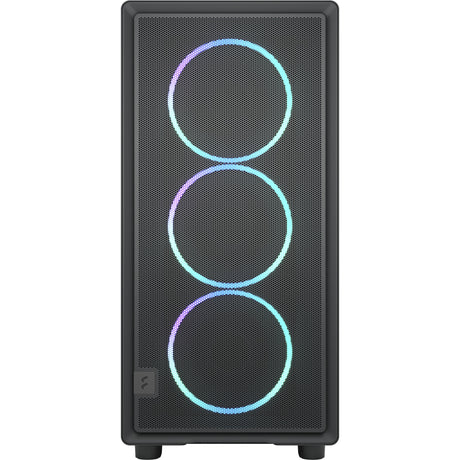 Fractal Design Epoch XL TG RGB Midi-Tower-Gehäuse (schwarz | 2x USB-A | 1x USB-C | RGB | gehärtetes Glas)
