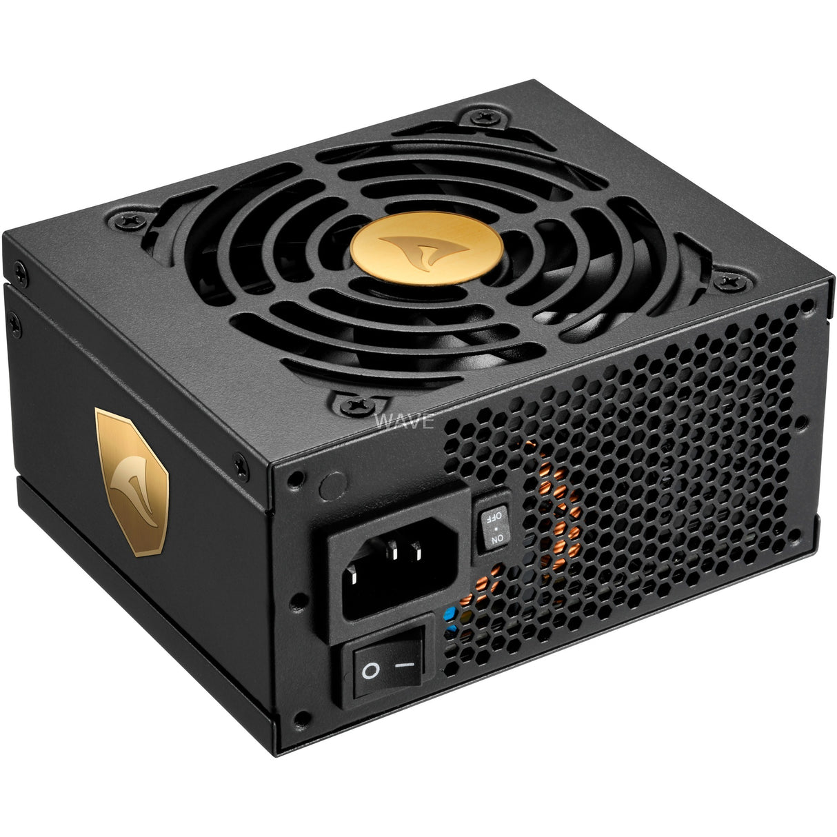 Sharkoon Rebel P20 SFX modulares 850-Watt-Netzteil (schwarz, 1x 12V-2x6, 2x PCIe)