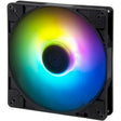 Silverstone Air Penetrator 184i ArGB Gehäuselüfter (schwarz, 180 x 180 x 32 mm, PWM)