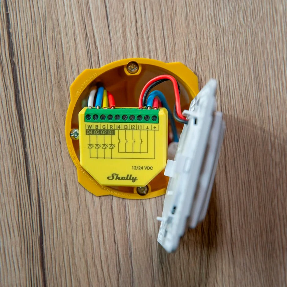 Shelly plus RGBW Uhr