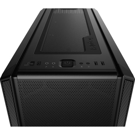 Ruhig sein! Silent Base 802 Window Midi-Tower-Gehäuse (schwarz | 2x USB-A | 1x USB-C | Fenster)