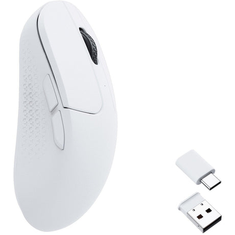 Keychron m3 mini kabellose Gaming-Maus (weiß, 100 - 26.000 dpi)