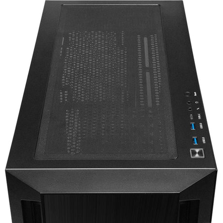Chieftec Apex Q Midi-Tower-Gehäuse (schwarz | 2x USB-A | 1x USB-C)