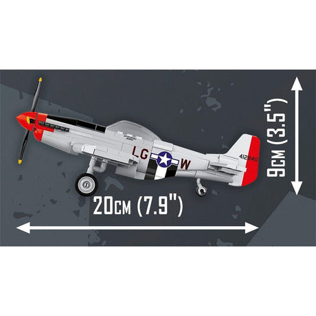 Cobi p-51d mustang constructiespeelgoed (schaal 1:48)