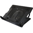 Act Laptopständer AC8110, schwarzes Aluminium, Kunststoff