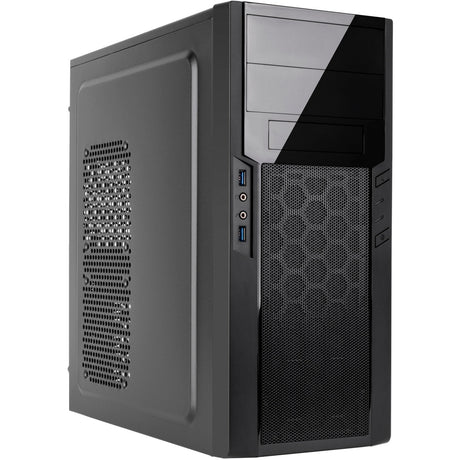 Silverstone sst-ps13b Midi-Tower-Gehäuse (schwarz | 2x USB-A)