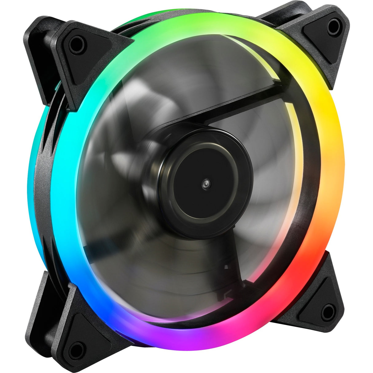 Sharkoon Sharkoon Haifischblätter PWM RGB -Fan