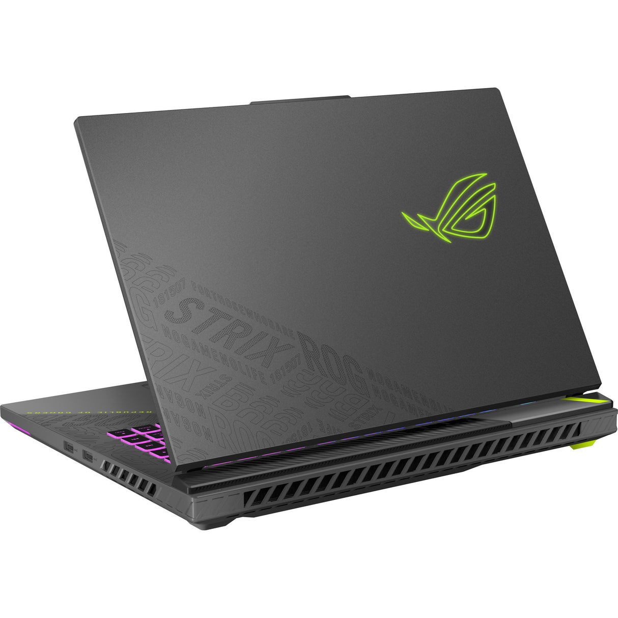 Asus rog strix g16 g614fr-s5252w 16 gaming laptop (grijs groen | r9 9955hx | rtx 5070 ti | 32 gb | 1 tb ssd)