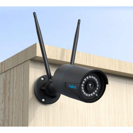 Reolink W320-B – 5 MP Outdoor-Sicherheitskamera, 2,4 5 GHz WLAN, Erkennung von Personen, Fahrzeugen, Tieren, 30 Meter Nachtsicht
