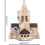 Cobi church sainte-mere-eglise constructiespeelgoed