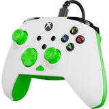 Turtle beach rematch core bedrade controller (wit groen, xbox serie x|s, xbox one, pc)