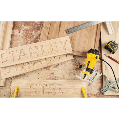 Stanley 550w Kantenfräsfräser (gelb schwarz)