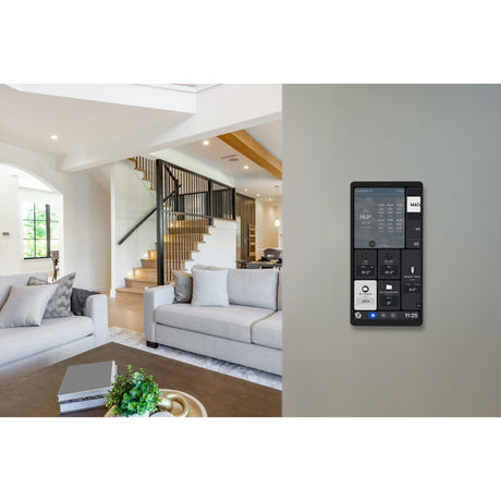 Shelly Wall Display x2i Bedienfeld (Silber, Touchscreen, Wi-Fi 6, Bluetooth 5.4)