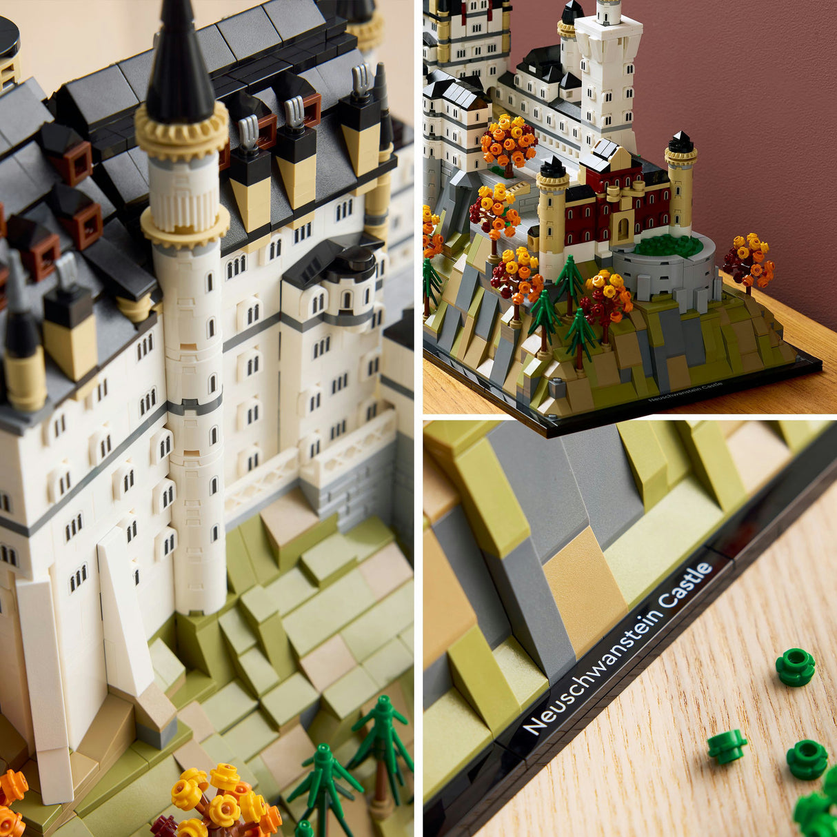 Lego-Architektur 21063 Sammlungsset Schloss Neuschwanstein