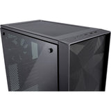 Fraktales Design meshify c dunkle getemperte Glas