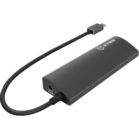 Icy Box ib-ac6405-c USB-Hub (Anthrazit, USB-Typ-C-Hub)