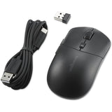Kensington My430 EQ wiederaufladbare Maus (schwarz, 1000–2400 dpi, 2,4 GHz, Bluetooth)