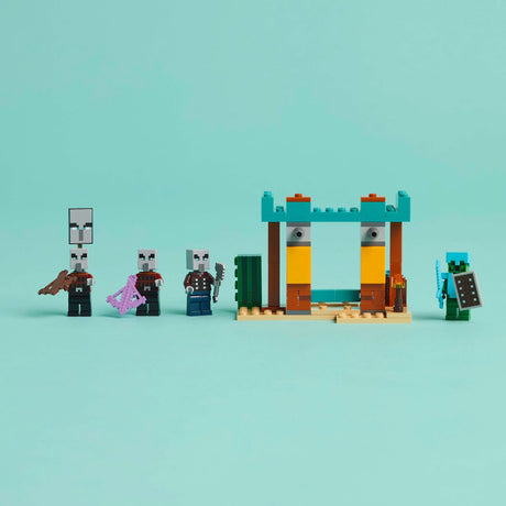Lego Minecraft Die Illagers in der Wüste Spielset für Kinder – 21267