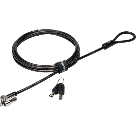 Kensington Microsaver 2.0 Sicherheitsschloss mit Schlüssel (schwarz)