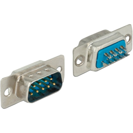Delock Stecker Sub-D 9 Pin Stecker (Silber)