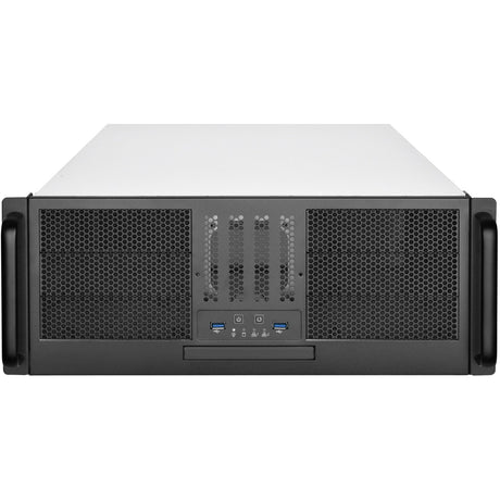 Silverstone RM41-506 Rackgehäuse (schwarz | 2x USB-A 3.2 (5 Gbit s))