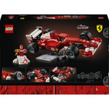 Lego-Ikonen Ferrari F2004 und Michael Schumacher - 11375