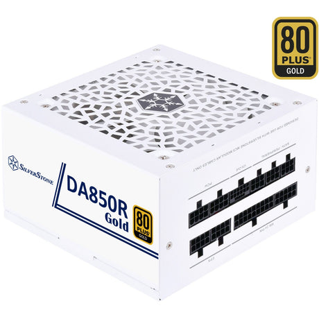 Silverstone sst-da850r-gma-www modulares 850-Watt-Netzteil (weiß, 4x PCIe)