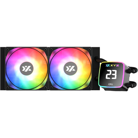 Xyz PC Gear Aquapulse AIO 240 Wasserkühlung (schwarz, argb, pwm)