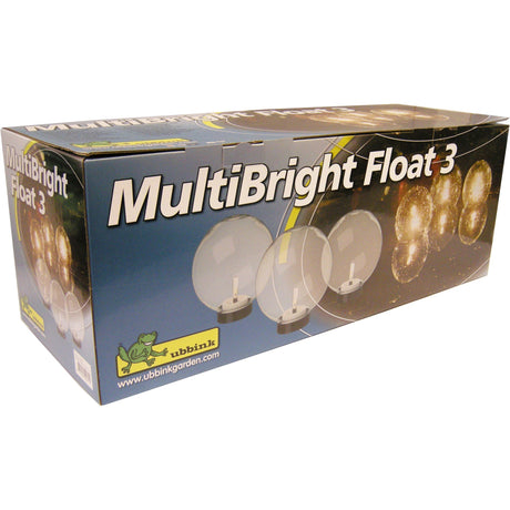 Ubbink Multibright Float schwimmende Glühbirne LED LED-Lampe (transparent, 3 Stück)