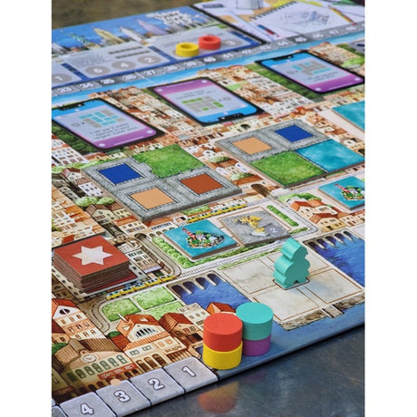 999games 999 Games Städte Brettspiel (Niederländisch, 2 – 4 Spieler, 30 Minuten, ab 10 Jahren)