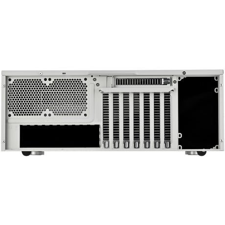 Silverstone FLP01 HTPC-Gehäuse (Creme | 2x USB-A | 1x USB-C)