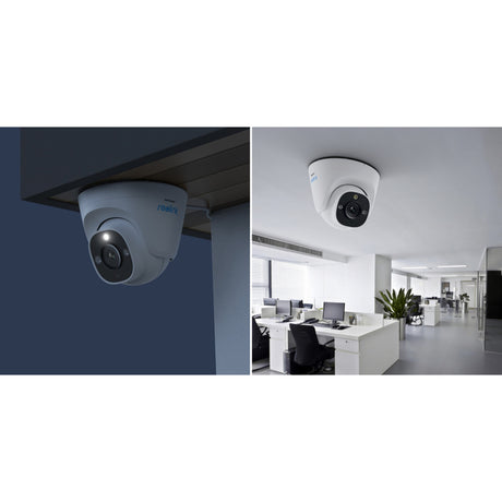 Reolink p344, slimme 12 mp poe dome-camera met spotlight (wit, kleurennachtzicht)