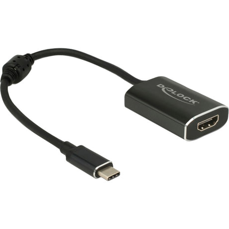 Delock USB-C (männlich) > HDMI (weiblich) Adapter (dunkelgrau, 0,2 Meter, 4k 60hz)