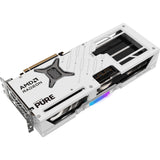 Sapphire radeon rx 9070 xt pure grafische kaart (wit, 2x displayport, 2x hdmi 2.1, rdna4)