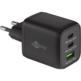 Goobay USB-C Schnellladegerät Nano (65 W) und USB-C Textilkabel