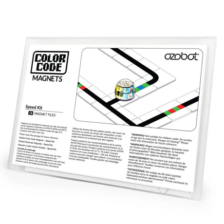 Ozobot Farbcode-Magnete Geschwindigkeitsset Roboter