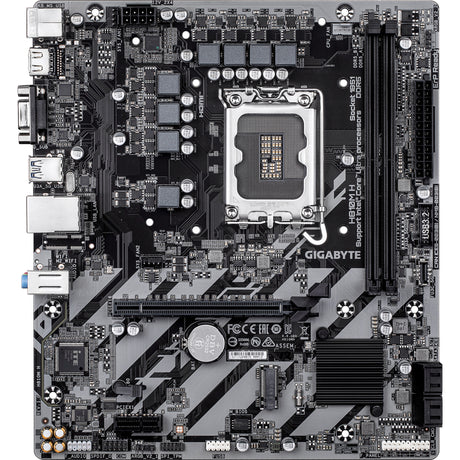 Gigabyte h810m h socket 1851 moederbord (raid, gb-lan, sound, µatx)