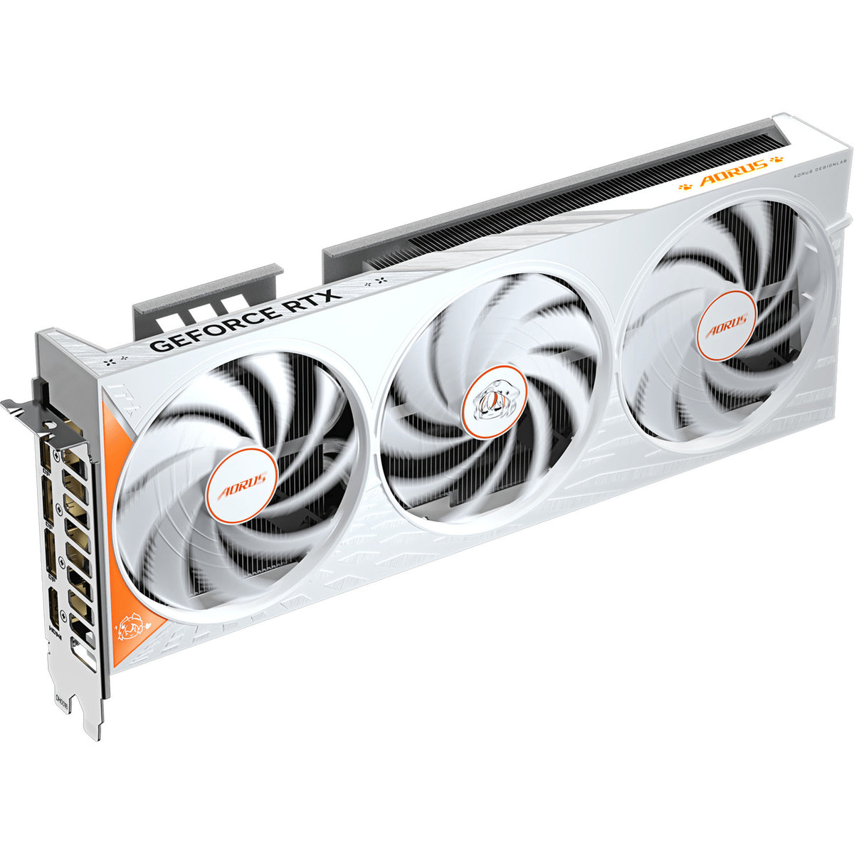 Gigabyte aorus geforce rtx 5060 ari 8g grafische kaart (wit, 3x displayport, 1x hdmi, dlss 4.5)