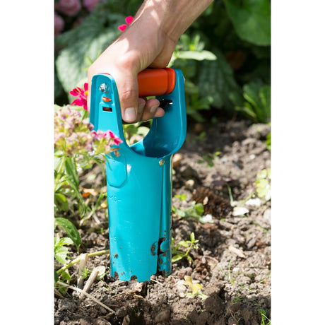 Gardena Blumenzwiebelpflanzer – Tiefenanzeige – automatische Bodenfreigabe