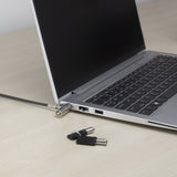 Laptopschloss act ac9030 grau 2000 mm