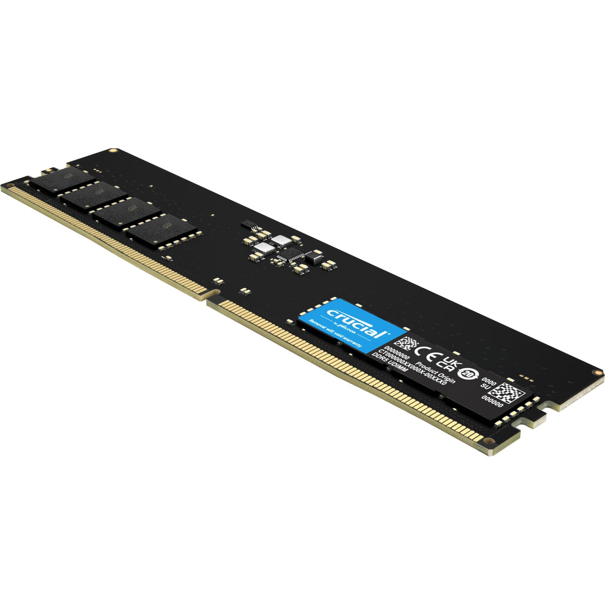 Crucial 16 GB DDR5-4800 (1x 16 GB) RAM (schwarz, CT16G48C40U5)