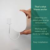 Ty Frient Electrici Meter Interface 2, LED-Energieeinsparung (weiß, ZigBee 3.0)