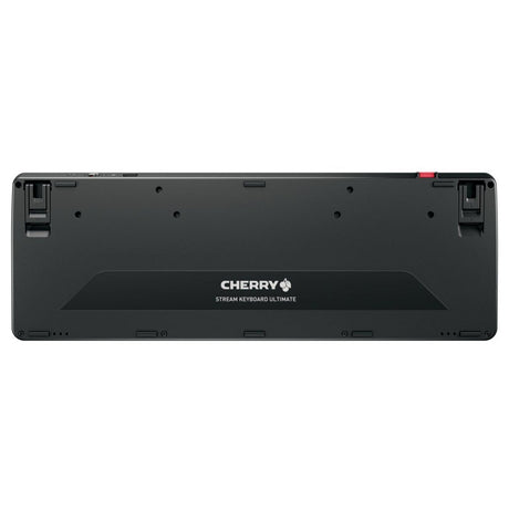 Cherry Stream Desktop Ultimate Wireless Desktop-Set (Schwarz, US-Layout (QWERTZ), SX-Scherentechnologie, 100 %, 4000 dpi, weiße LEDs, ABS, 2,4 GHz Bluetooth USB)