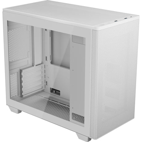 Aerocool Stormfront Mini Mini-Tower-Gehäuse (weiß | 2x USB-A | 1x USB-C | Fenster)