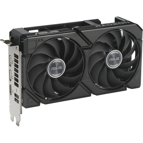 Asus Dual Radeon RX 9060 xt 16GB Grafikkarte (schwarz, 2x Display Port, 1x HDMI)
