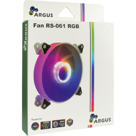 Inter-Tech Argus RS-061 RGB-Gehäuselüfter (120 x 120 x 25 mm, PWM)