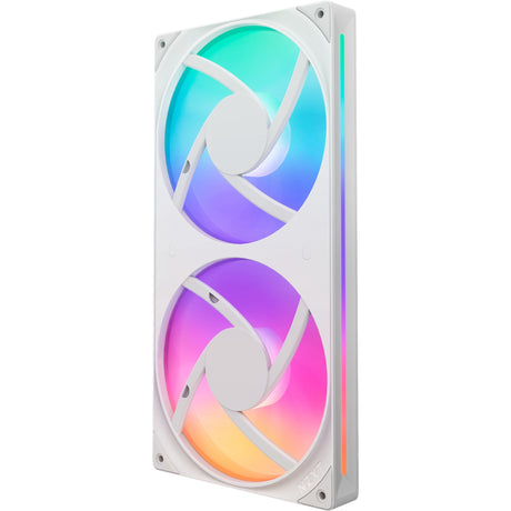 Nzxt f280 RGB Core Gehäuselüfter (weiß, 2 Stück, 280 x 140 x 26 mm)